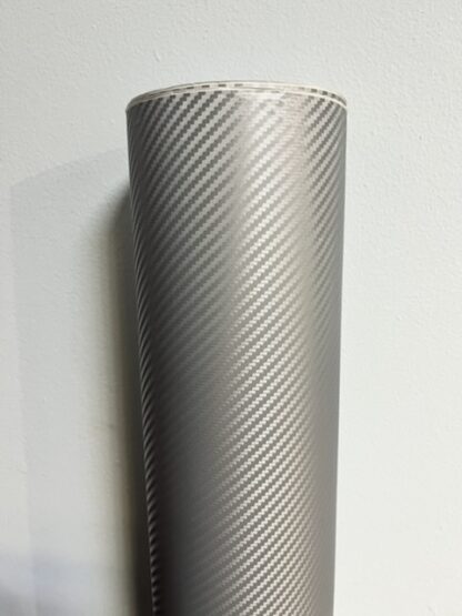 Карбон пленка серебристый металлик Atergrx PRO 3D