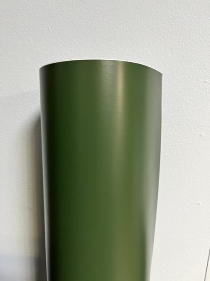Темно зеленая матовая пленка для авто, ширина 1.52м