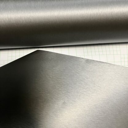 Пленка алюминий шлифованый 3D, цвет светло-серый