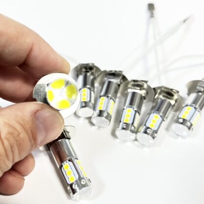 H3 лампы в противотуманки cветодиодная LED 20W + Линза