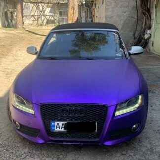 Фиолетовый хром матовый пленка для авто